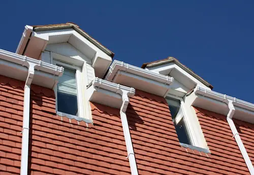 Dormer roofline with matching fascias, soffits and guttering