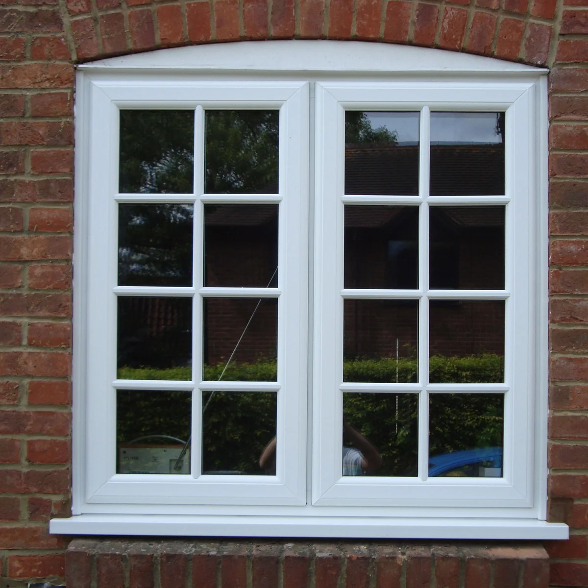 Suburban casement window installation for balanced comfort and noise control