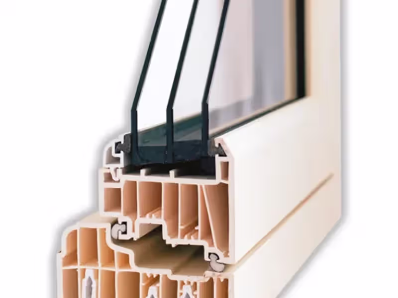 High-performance glazed door and window setup used for security specification planning